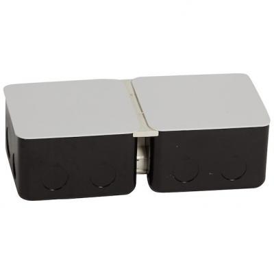 Монтажная коробка для установки выдвижных розеточных блоков на 6 модулей в пол (металл) Legrand