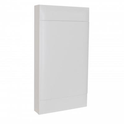 Накладной пластиковый щит 72 модуля Legrand PRACTIBOX S белые двери