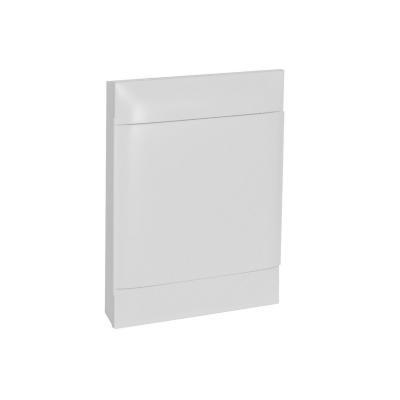 Накладной пластиковый щит 24 модуля Legrand PRACTIBOX S белые двери