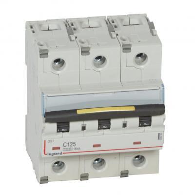Автоматический выключатель Legrand DX³ 3P 125A тип C 16кА