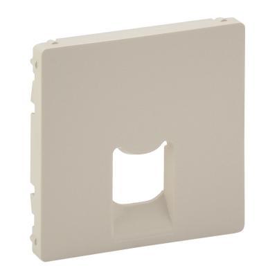 Лицевая панель розетки информационной RJ45/RJ11 Legrand Valena Life слоновая кость