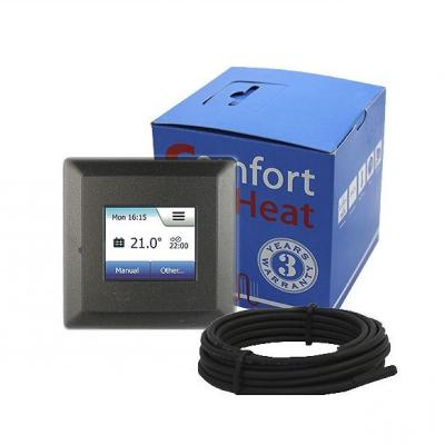 Терморегулятор сенсорный Comfort Heat с таймером Comfort Touch Black