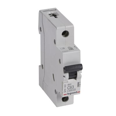 Автоматический выключатель Legrand RX³ 1P 63A тип C 4.5кА