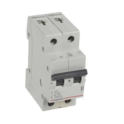 Автоматический выключатель Legrand RX³ 2P 10A тип C 4.5кА
