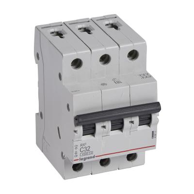 Автоматический выключатель Legrand RX³ 3P 32A тип C 4.5кА