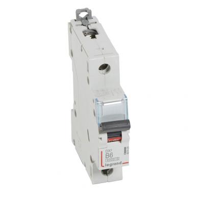 Автоматический выключатель Legrand DX³ 1P B6А 10кА
