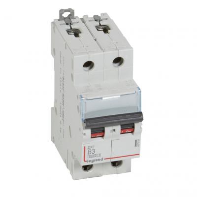 Автоматический выключатель Legrand DX³ 2P B3А 10кА