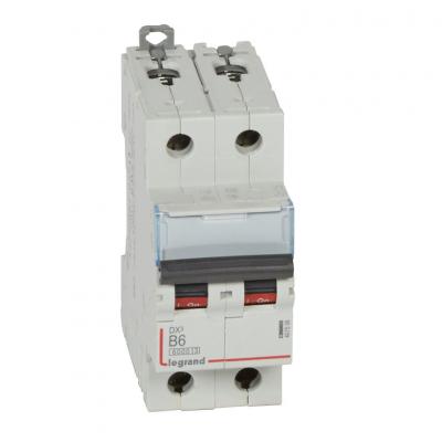 Автоматический выключатель Legrand DX³ 2P B6А 10кА