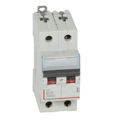 Автоматический выключатель Legrand DX³ 2P B10А 10кА