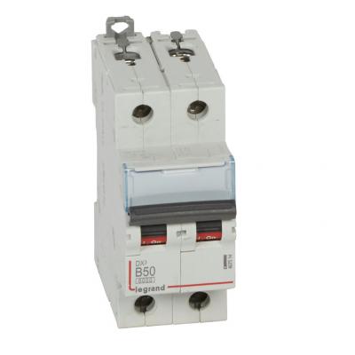 Автоматический выключатель Legrand DX³ 2P B50А 10кА