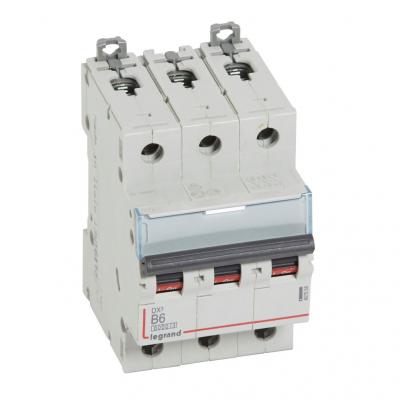 Автоматический выключатель Legrand DX³ 3P B6А 10кА