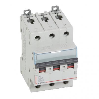 Автоматический выключатель Legrand DX³ 3P B16А 10кА