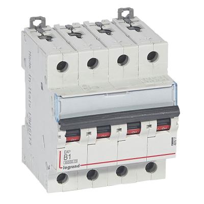 Автоматический выключатель Legrand DX³ 4P B1А 10кА