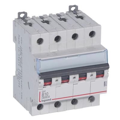 Автоматический выключатель Legrand DX³ 4P B10А 10кА