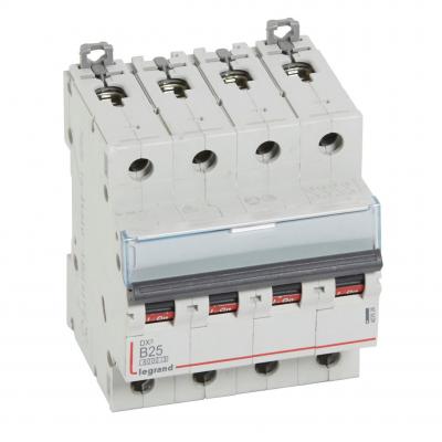 Автоматический выключатель Legrand DX³ 4P B25А 10кА