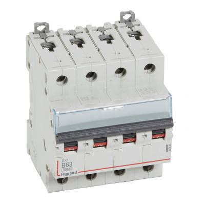Автоматический выключатель Legrand DX³ 4P B63А 10кА