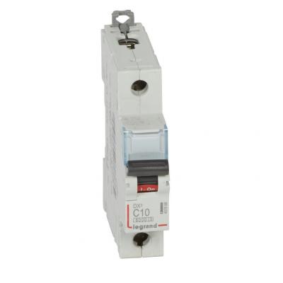 Автоматический выключатель Legrand DX³ 1P C10А 10кА