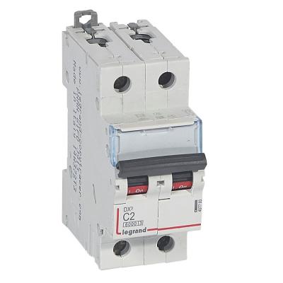 Автоматический выключатель Legrand DX³ 2P C2А 10кА