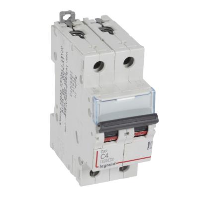 Автоматический выключатель Legrand DX³ 2P C4А 10кА