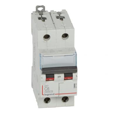 Автоматический выключатель Legrand DX³ 2P C6А 10кА