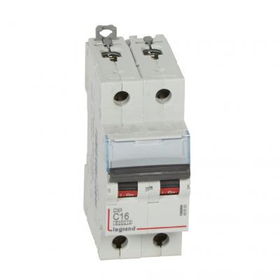 Автоматический выключатель Legrand DX³ 2P C16А 10кА