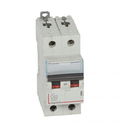 Автоматический выключатель Legrand DX³ 2P C63А 10кА