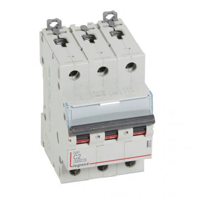 Автоматический выключатель Legrand DX³ 3P C2А 10кА