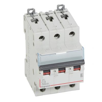Автоматический выключатель Legrand DX³ 3P C3А 10кА