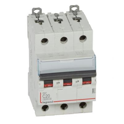 Автоматический выключатель Legrand DX³ 3P C20А 10кА