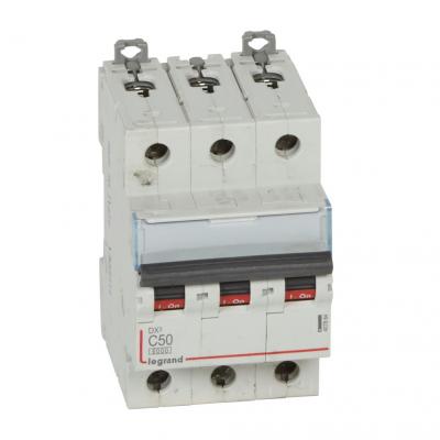 Автоматический выключатель Legrand DX³ 3P C50А 10кА