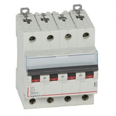 Автоматический выключатель Legrand DX³ 4P C1А 10кА