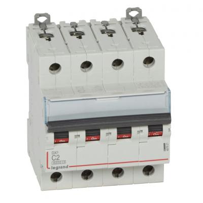Автоматический выключатель Legrand DX³ 4P C2А 10кА