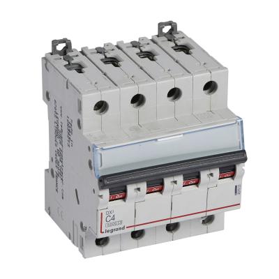 Автоматический выключатель Legrand DX³ 4P C4А 10кА