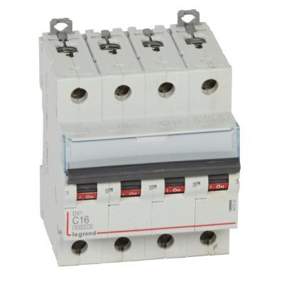 Автоматический выключатель Legrand DX³ 4P C16А 10кА
