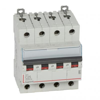 Автоматический выключатель Legrand DX³ 4P C25А 10кА
