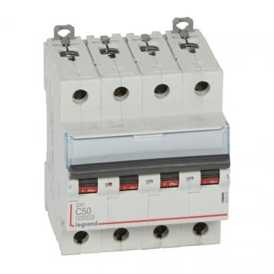 Автоматический выключатель Legrand DX³ 4P C50А 10кА