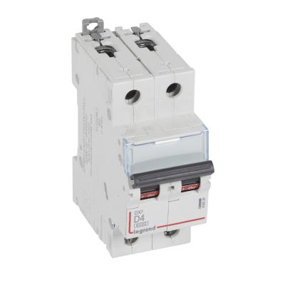 Автоматический выключатель Legrand DX³ 2P D4А 10кА