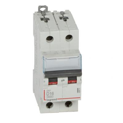 Автоматический выключатель Legrand DX³ 2P D16А 10кА