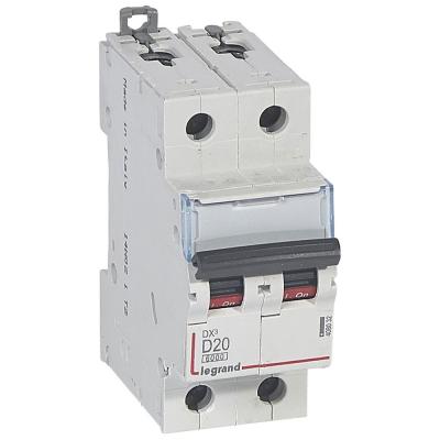 Автоматический выключатель Legrand DX³ 2P D20А 10кА