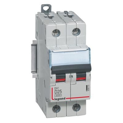 Автоматический выключатель Legrand DX³ 2P D25А 10кА