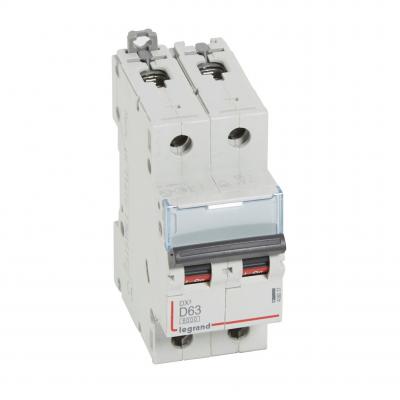 Автоматический выключатель Legrand DX³ 2P D63А 10кА