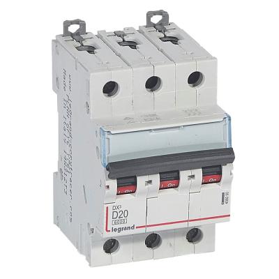 Автоматический выключатель Legrand DX³ 3P D20А 10кА