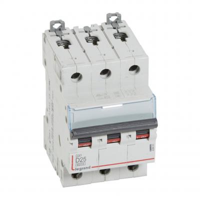 Автоматический выключатель Legrand DX³ 3P D25А 10кА