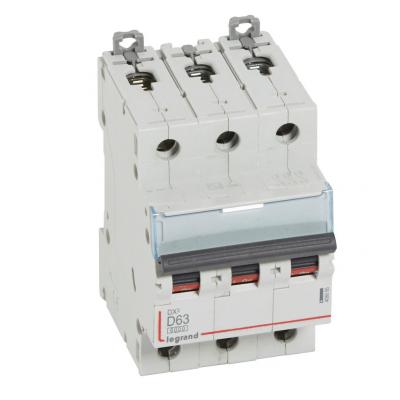 Автоматический выключатель Legrand DX³ 3P D63А 10кА