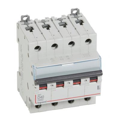 Автоматический выключатель Legrand DX³ 4P D40А 10кА