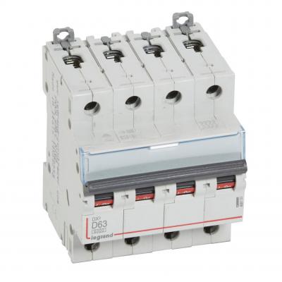 Автоматический выключатель Legrand DX³ 4P D63А 10кА
