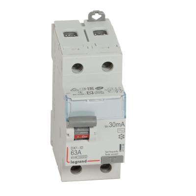 Выключатель дифференциального тока Legrand DX³ 2P  63А 30мА тип АС