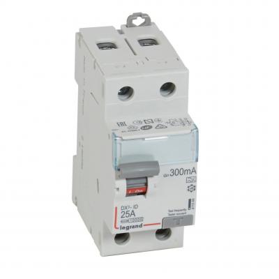 Выключатель дифференциального тока Legrand DX³ 2P  25А 300мА тип А