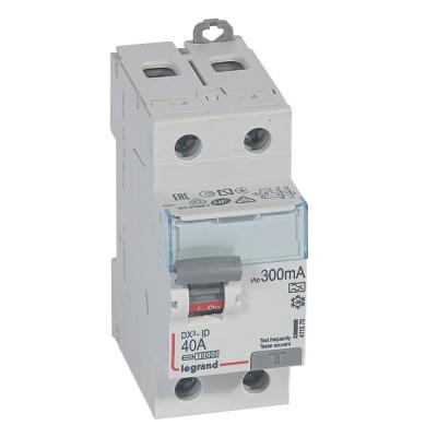 Выключатель дифференциального тока Legrand DX³ 2P  40А 300мА тип А