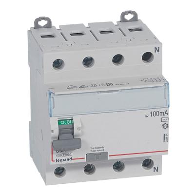 Выключатель дифференциального тока Legrand DX³ 4P  80А 100мА тип АС